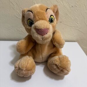 Walt Disney The Lion King Nala Cub Plush Hand Puppet Applause‎ 8" Stuffed Lion